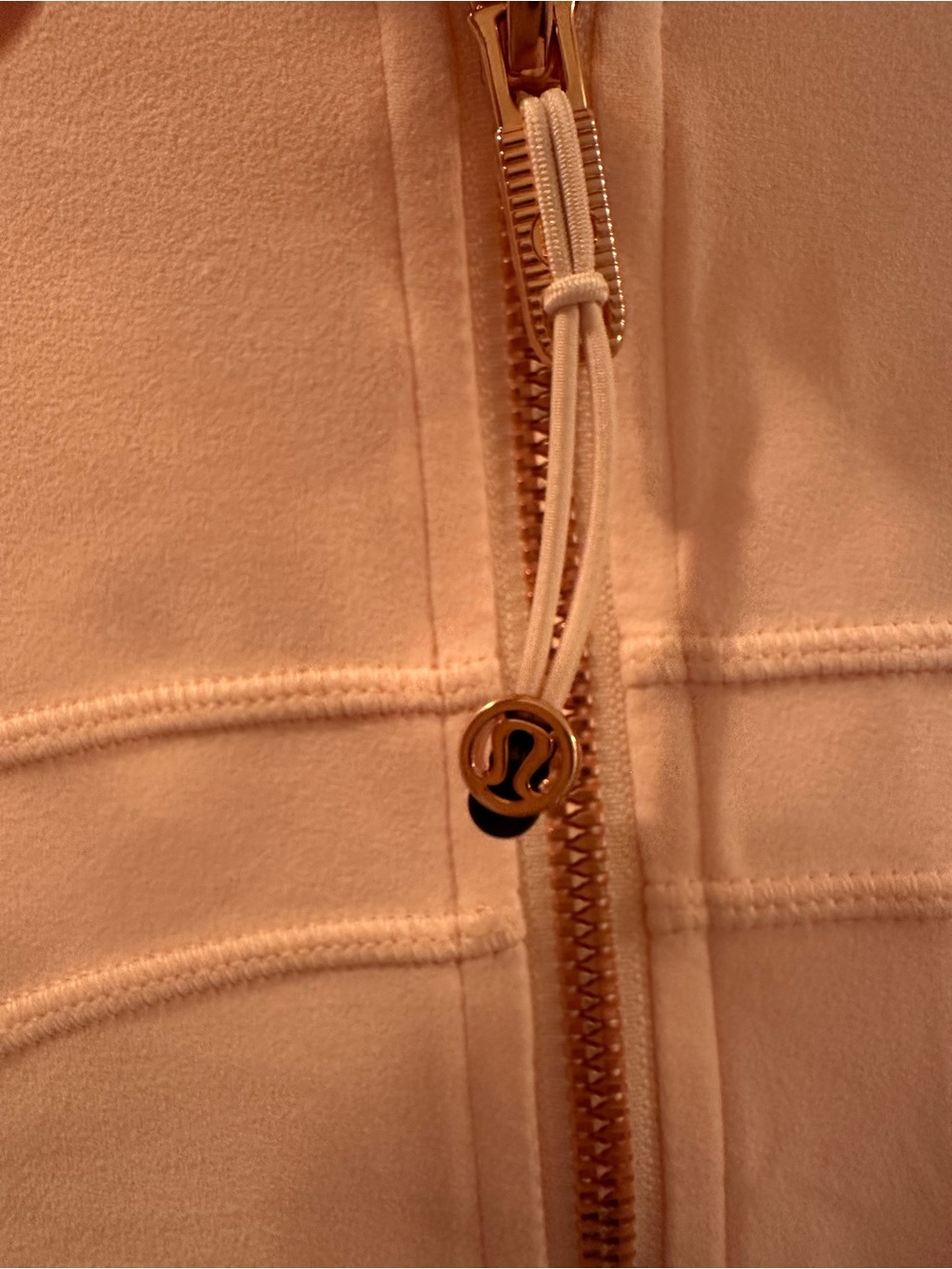 lululemon athletica Pale Pink Full-Zip Bomber Jacket - Picture 6 of 7